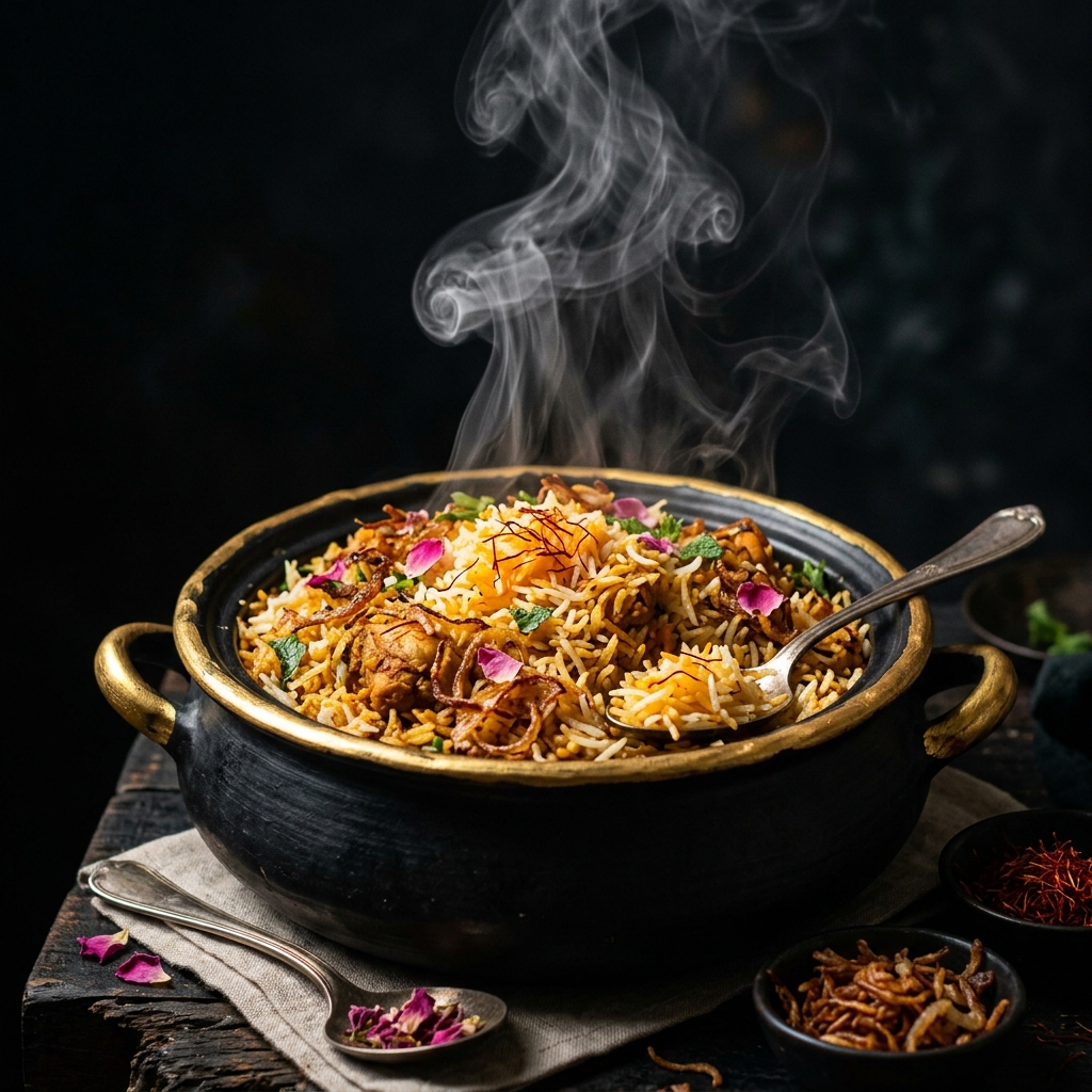 Mutton Dum Biryani